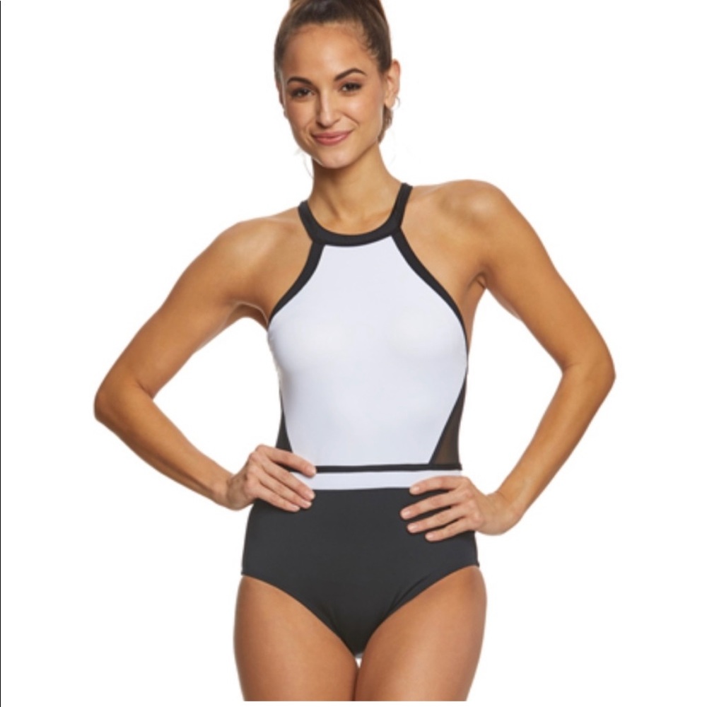 NWT size 10 Jantzen high neck swimsuit